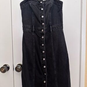 Levi's Denim Bustier Dress- Can we Pretend NWOT